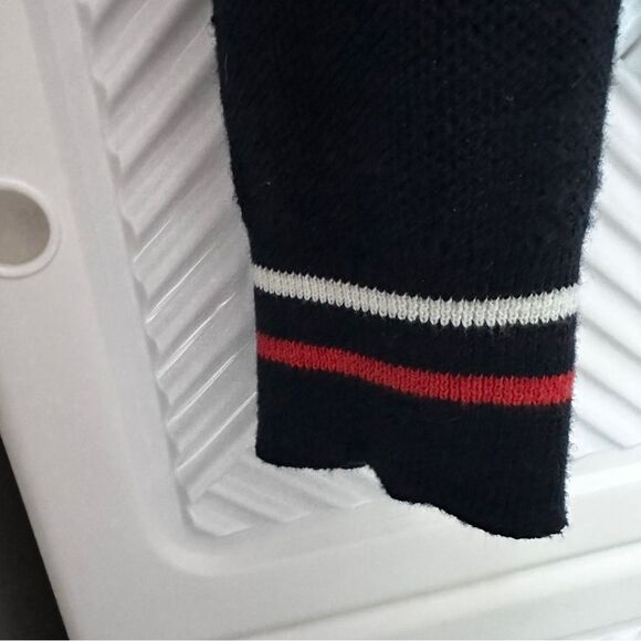 BOSS HUGO Boss Men’s V-neck Lightweight Navy Sweater Small  - Picture 14 of 15